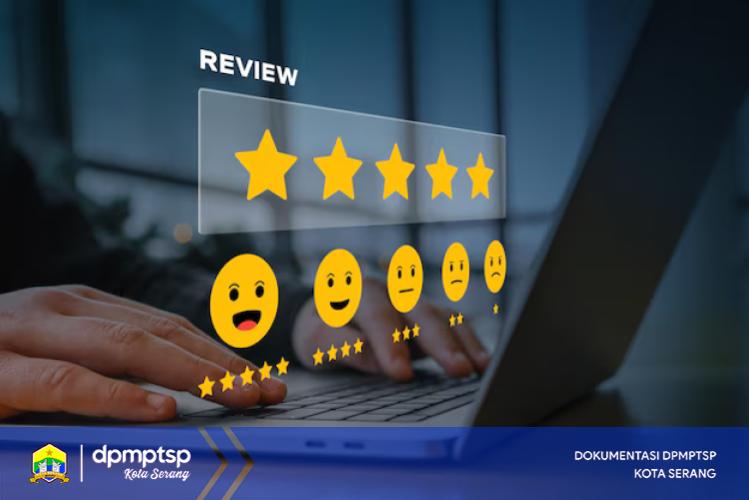 Indeks Kepuasan Masarakat (IKM) DPMPTSP Kota Serang Semester 1 Tahun 2025